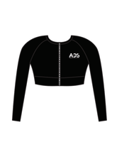ADS - ELENA ZIP LONG SLEEVE CROP (IN-STOCK)