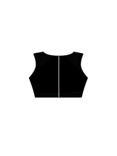 AERIAL NINJAS - ELENA SLEEVELESS CROP BLACK (IN-STOCK)