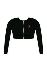 ANN HOLLAND SCHOOL OF THEATRE DANCE - ELENA LONG SLEEVE CROP BLACK (IN-STOCK)