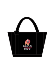 ACROFLEX ELITE - GYM TOTE BAG BLACK (IN-STOCK)