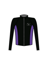 ANGELA WATSON SCHOOL OF DANCE - COMP TEAM JACKET BLACK/PURPLE (IN-STOCK)