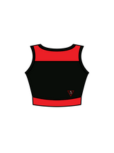 AJ STUDIOS - JASMINE CROP BLACK/RED (IN-STOCK)