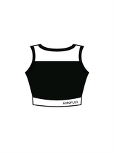 ACROFLEX DEVELOPMENT & PERFORMANCE - JASMINE CROP BLACK/WHITE (IN-STOCK)