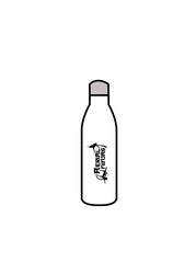AERIAL NINJAS - WATER BOTTLE WHITE (IN-STOCK)