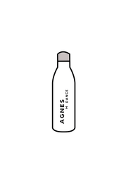 AGNES M DANCE- WATER BOTTLE WHITE (IN-STOCK)