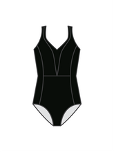 ACROFLEX RECREATIONAL - WINNIE LEOTARD BLACK (IN-STOCK)