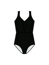 ARTS NORTH STUDIOS - WINNIE LEOTARD BLACK (IN-STOCK)