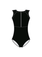 ADC DANCE & FITNESS - ZARA LEOTARD BLACK (IN-STOCK)