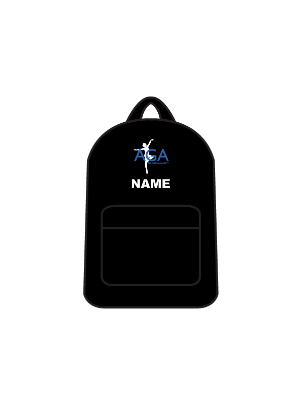 ABI GIBBS ACADEMY - BACKPACK BLACK (IN-STOCK)