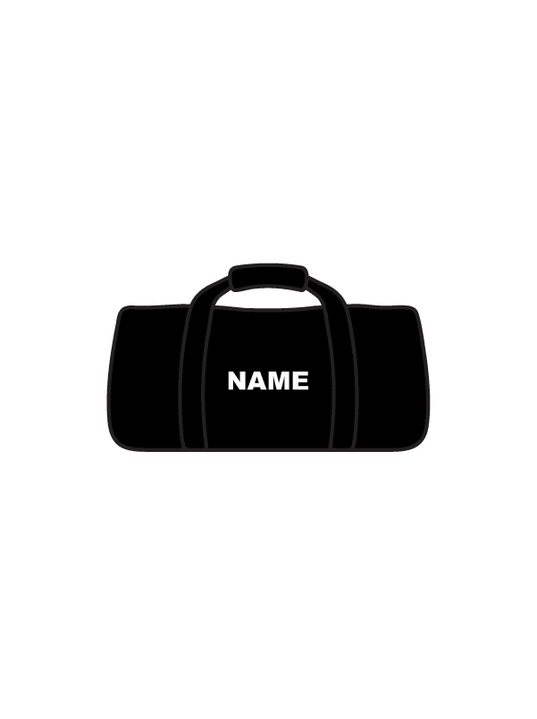 ABI GIBBS ACADEMY - BARREL BAG - BLACK (IN-STOCK)