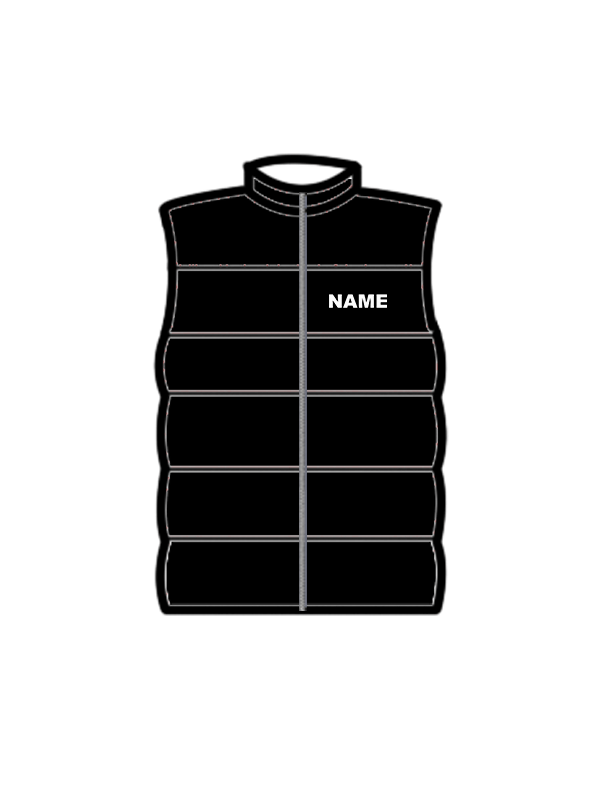 AACTS - BODYWARMER BLACK (R) (IN-STOCK)