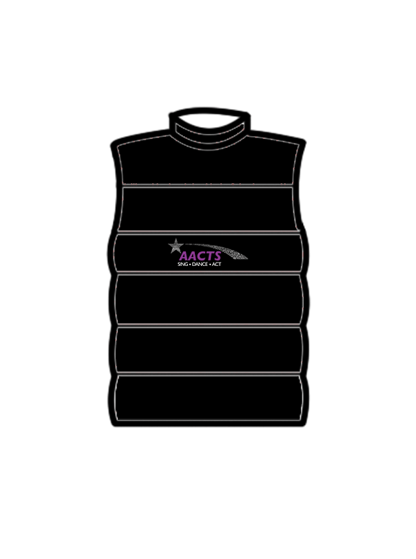 AACTS - BODYWARMER BLACK (R) (IN-STOCK)