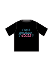 ADORE DANCE LONDON - BOXY T BLACK (IN-STOCK)