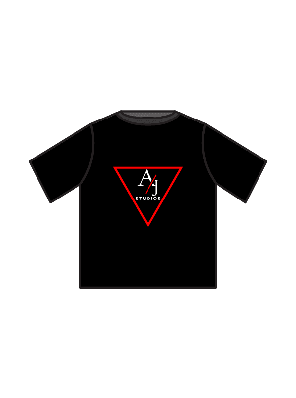 AJ STUDIOS - BOXY T BLACK (IN-STOCK)