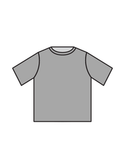 A2 ARTS CASUAL - BOXY T GREY MARL (IN-STOCK)