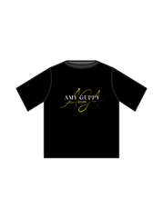 AMY GUPPY ACADEMY - BOXY T BLACK (IN-STOCK)