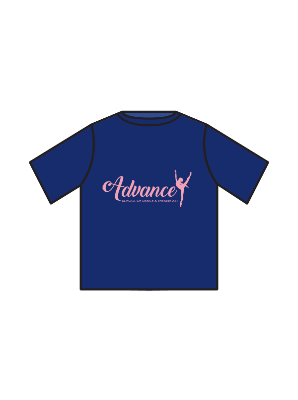 ADVANCE - BOXY T NAVY (IN-STOCK)