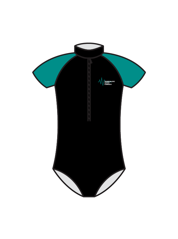 ADRENALINE DANCE COMPANY - BOYS REAR PANEL LEOTARD (BESPOKE)