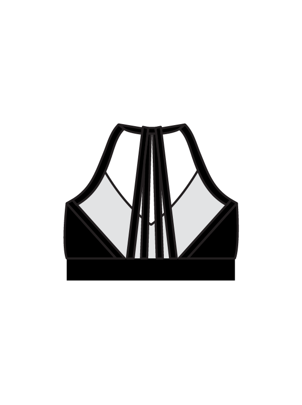 ACRO WITH MILLIE -  BRYNN CROP BLACK (IN-STOCK)