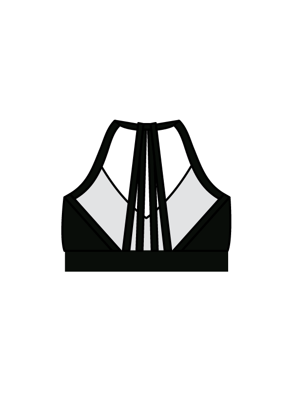 ARTS NORTH STUDIOS - BRYNN CROP BLACK (IN-STOCK)