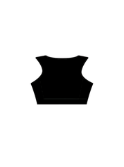 AMY NICOLE DANCE ACADEMY - ELENA SLEEVELESS CROP BLACK (IN-STOCK)