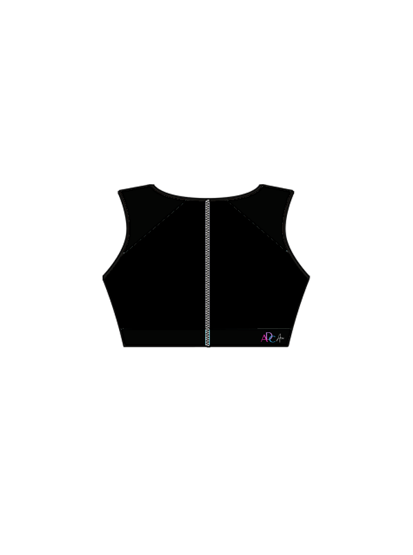 ADC ACRO - ELENA SLEEVELESS CROP BLACK (IN-STOCK)