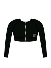 ARTS NORTH STUDIOS - ELENA LONG SLEEVE CROP BLACK (IN-STOCK)