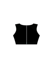 AERIAL NINJAS - ELENA SLEEVELESS CROP BLACK (IN-STOCK)