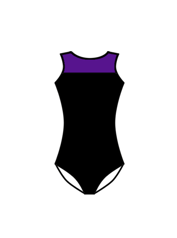 AGNES M DANCE - EMMIE OPEN BACK LEOTARD (BESPOKE)
