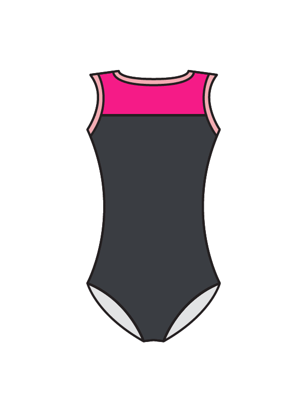 ARABELLA DANCE ACADEMY - EMMIE OPEN BACK LEOTARD (BESPOKE)
