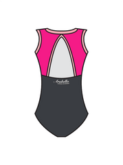 ARABELLA DANCE ACADEMY - EMMIE OPEN BACK LEOTARD (BESPOKE)