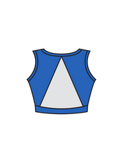 ABI GIBBS ACADEMY - EVIE CROP (BESPOKE)