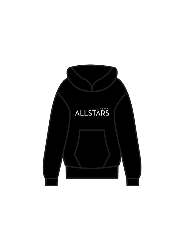 ALLSTARS ACADEMY - HOODIE BLACK (J) (IN-STOCK)