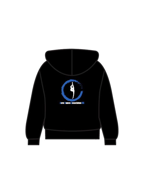 ACRO DANCE ASSOCIATES UK - HOODIE BLACK (IN-STOCK)