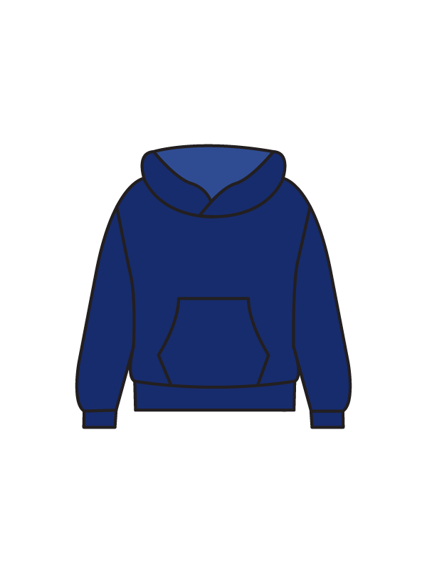 ART OF DANCE TRAINING - HOODIE NAVY (IN-STOCK)