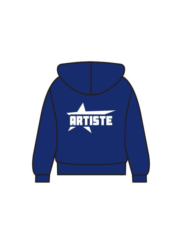 ART OF DANCE TRAINING - HOODIE NAVY (IN-STOCK)
