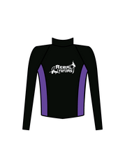 AERIAL NINJAS - JACKET BLACK/PURPLE (IN-STOCK)
