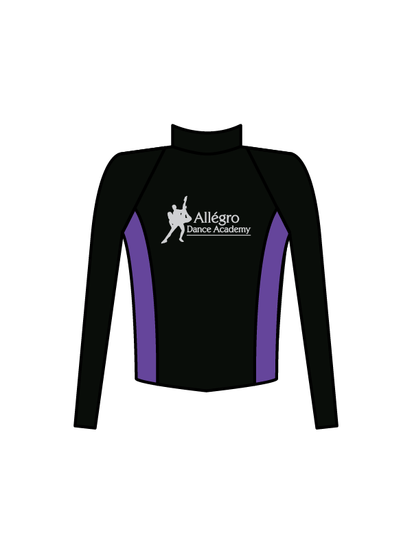ALLEGRO - JACKET BLACK/PURPLE (IN-STOCK)