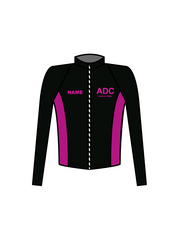 ADC DANCE & FITNESS - JACKET BLACK/PINK (IN-STOCK)