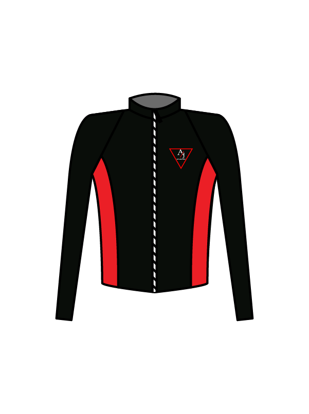 AJ STUDIOS - JACKET BLACK/RED (IN-STOCK)