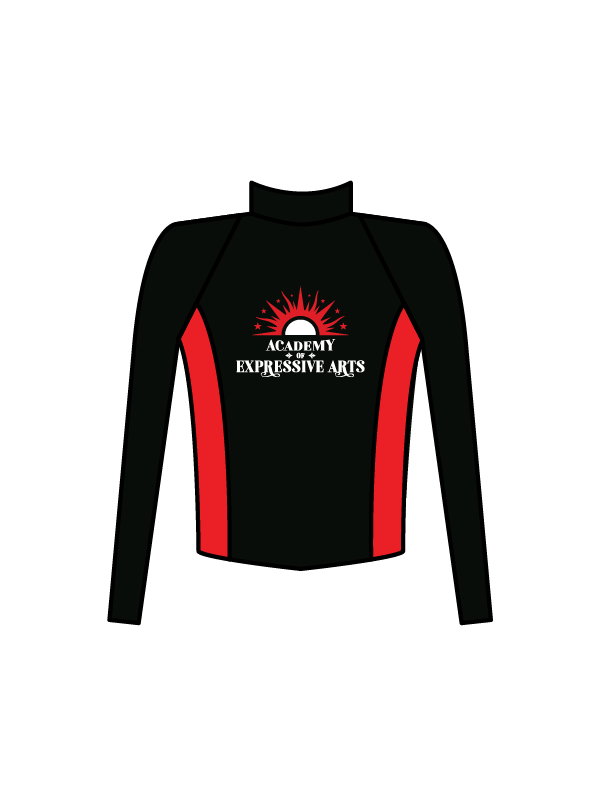 ACADEMY OF EXPRESSIVE ARTS - JACKET BLACK/RED (IN-STOCK)