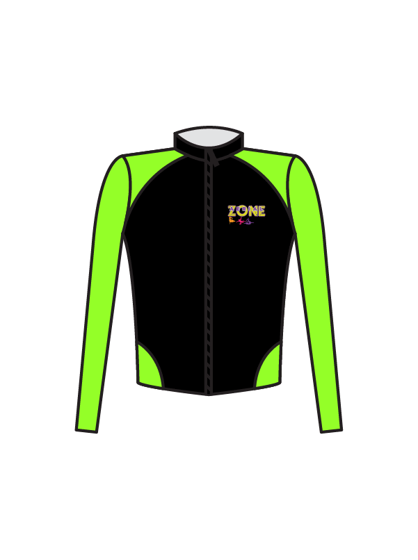 AERIAL ZONE - MULTI PANEL JACKET GREEN (BESPOKE)