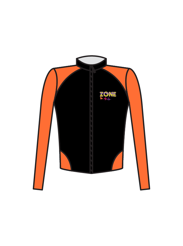 AERIAL ZONE - MULTI PANEL JACKET ORANGE (BESPOKE)