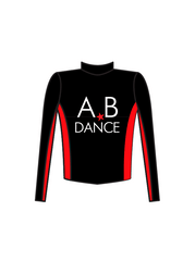 AB DANCE - JACKET BLACK/RED (IN-STOCK)