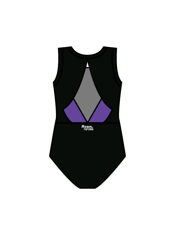 AERIAL NINJAS - JASMINE LEO BLACK/PURPLE (IN- STOCK)