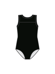 A2 ARTS - JASMINE LEOTARD BLACK (IN-STOCK)