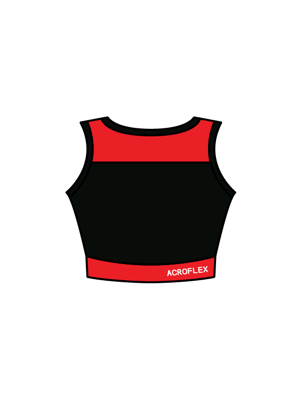 ACROFLEX ELITE - JASMINE CROP BLACK/RED (IN-STOCK)