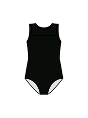 ARTS NORTH STUDIOS - JASMINE LEOTARD BLACK (IN-STOCK)