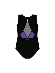 ALLEGRO - JASMINE LEOTARD BLACK/PURPLE (IN-STOCK)