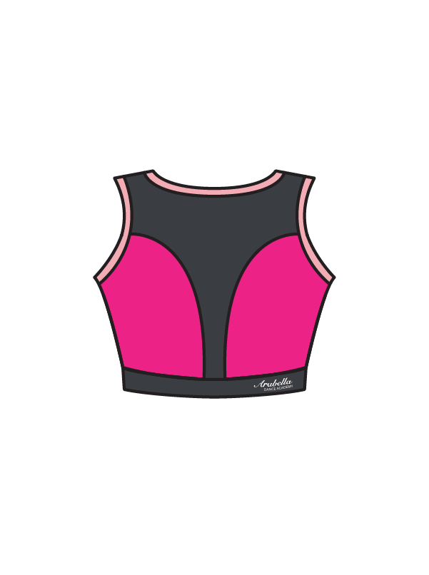 ARABELLA DANCE ACADEMY - LAYLA CROP (BESPOKE)